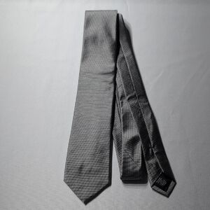 Calvin Klein Classic Gray Textured Tie